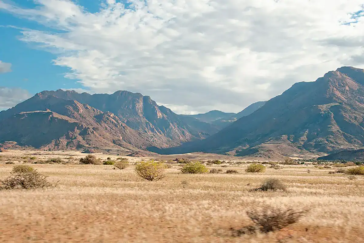 Brandberg Mountain Namibia — Namibia's highest peak in the Damaraland region