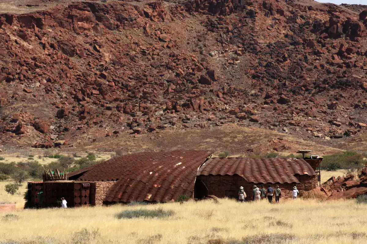 Twyfelfontein Visitors Centre in Damaraland